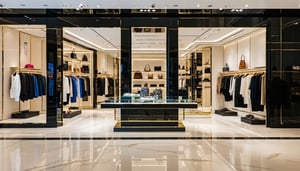 luxury fashion retail store
