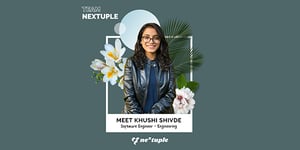 Khushi Shivde, Software Engineer at Nextuple.